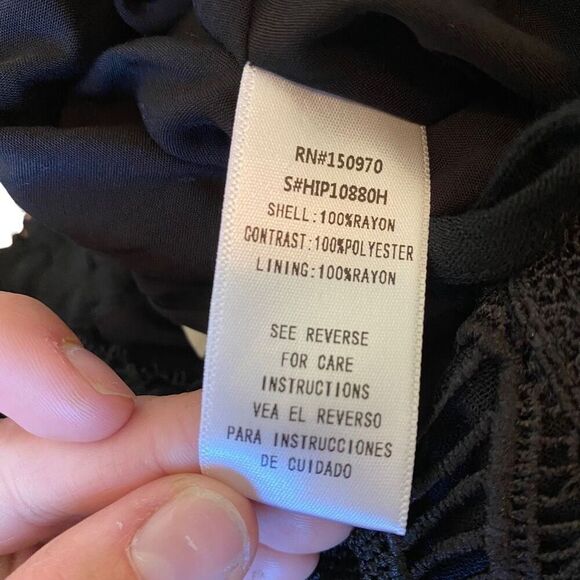 Hummingbird Wide Leg Split Thigh Palazzo Pants - Picture 5 of 11